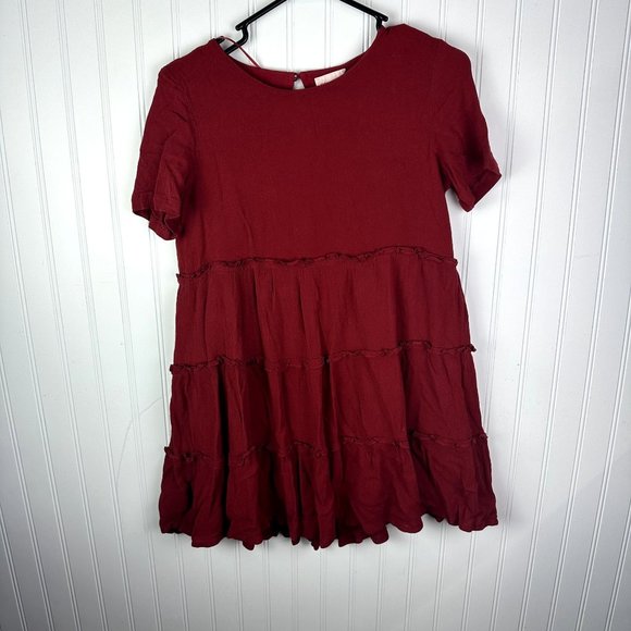 Showpo Women's Red Dress‎ Short Sleeve Size 2 - Picture 1 of 4